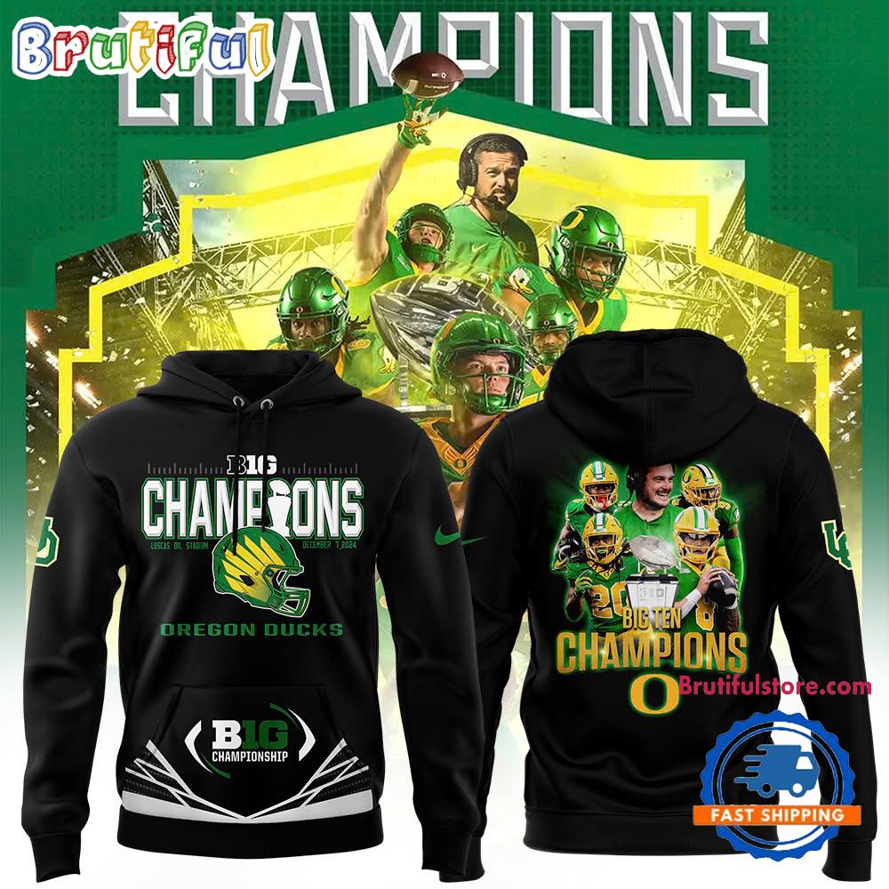 Oregon Ducks BIG Ten CHAMPIONS All Over Print Shirt