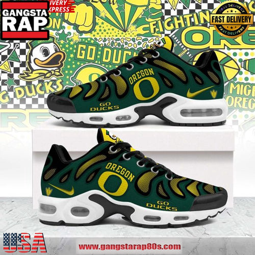 Oregon Ducks Hype Limited Edition Air Max Plus Shoes Running Sneakers