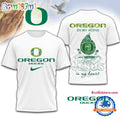 Oregon Ducks In My Heart Unissex 3D Shirt