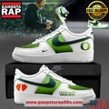 Oregon Ducks Limited Edition Air Force 1 Running Sneakers Shoes