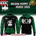 Oregon Ducks Mummy Mode White Combo 2025 Limited Edition Hoodie Shirt