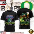 Oregon Ducks NCAA College Football Playoff 2025-26 T Shirt