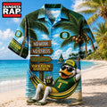 Oregon Ducks NCAA No Work No Stress Hawaiian Shirt