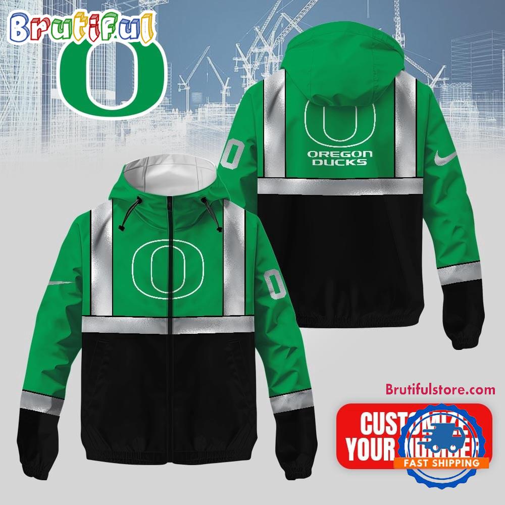 Oregon Ducks NCAA Safety Windbreaker Jacket