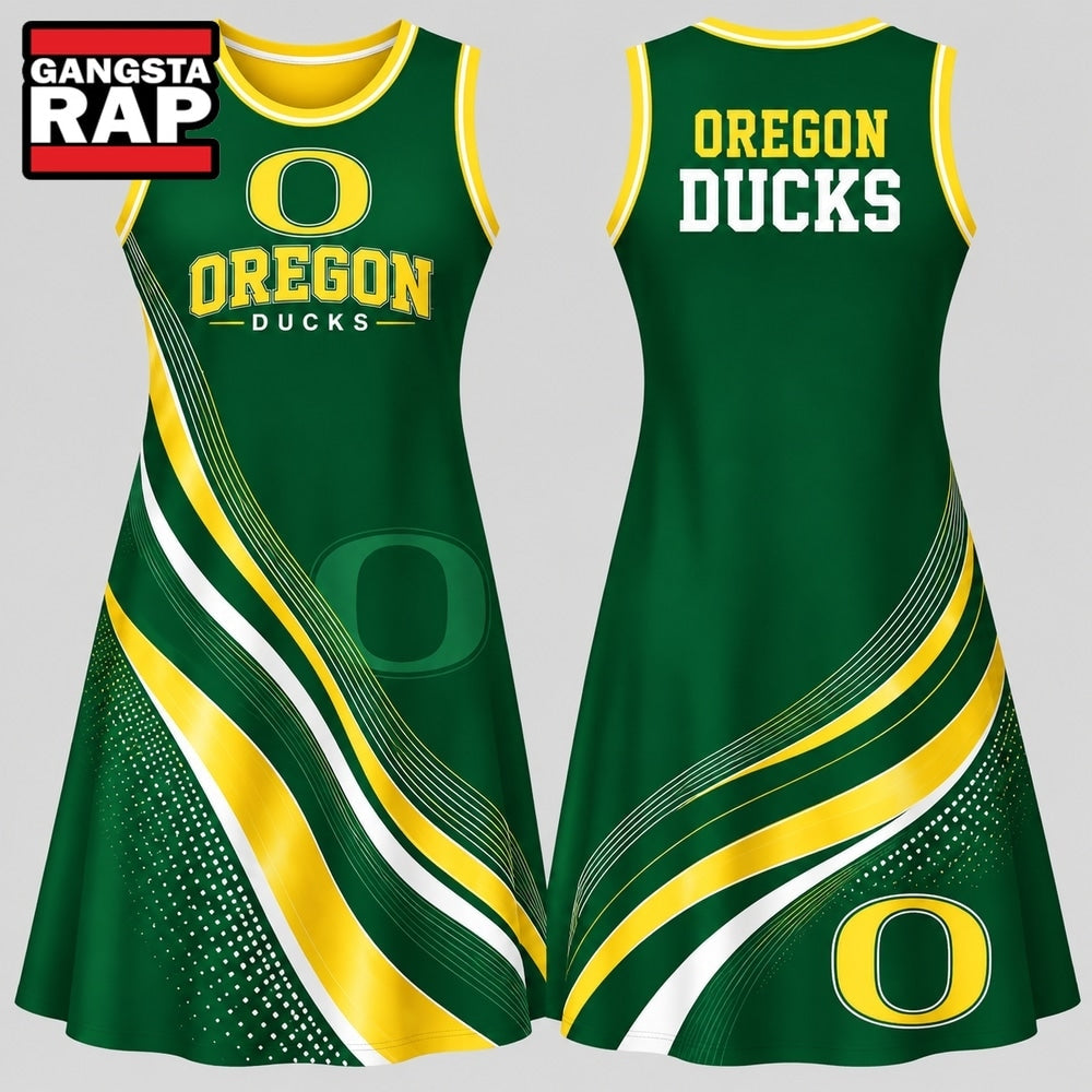 Oregon Ducks NCAA Team Pride Women’s Sleeveless Dress