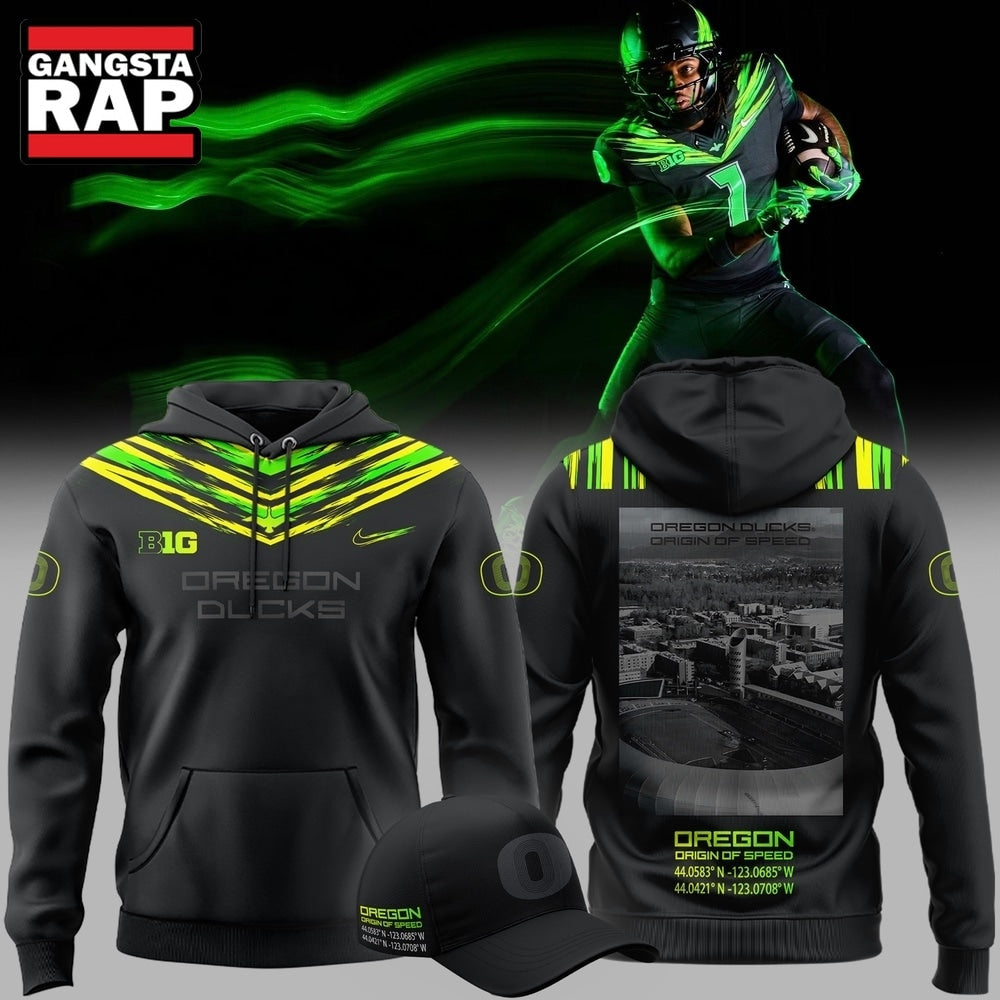 Oregon Ducks Origin of Speed 2026 Special Edition Hoodie T-Shirt