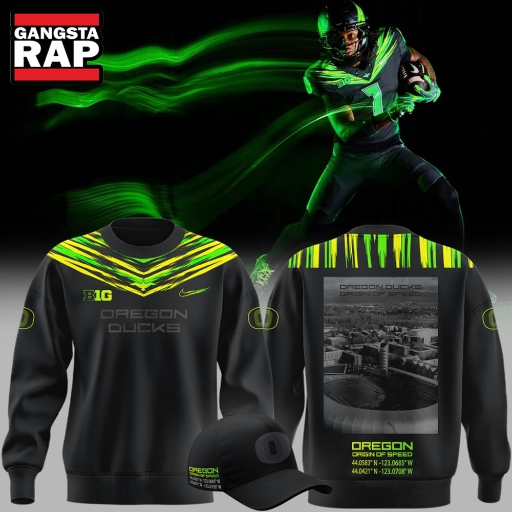 Oregon Ducks Origin of Speed 2026 Special Edition Hoodie T-Shirt