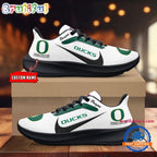 Oregon Ducks Personalized Lightweight Patch Decor Running Shoes Sneaker
