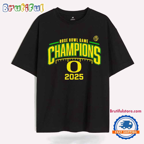 Oregon Ducks Rose Bowl Game Champions 2025 T Shirt