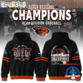 Oregon State Beavers 2025 NCAA Division Baseball Super Regionals Champions Hoodie