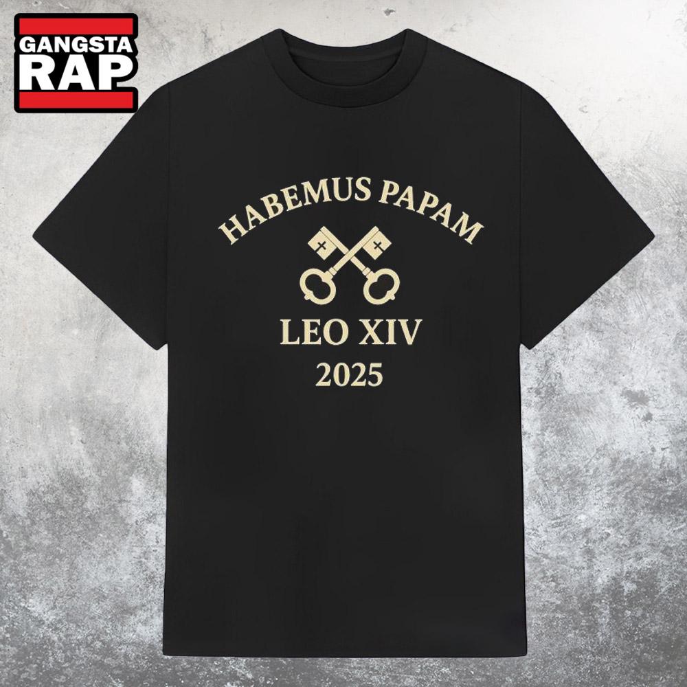 Original Habemus Papam Pope Leo XIV 2025 Catholic T Shirt