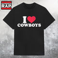Original I Love Cowboys 2025 T Shirt