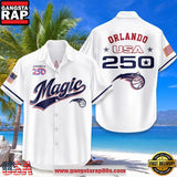 Orlando Magic USA Flag 250 Years of Freedom Anniversary 2026