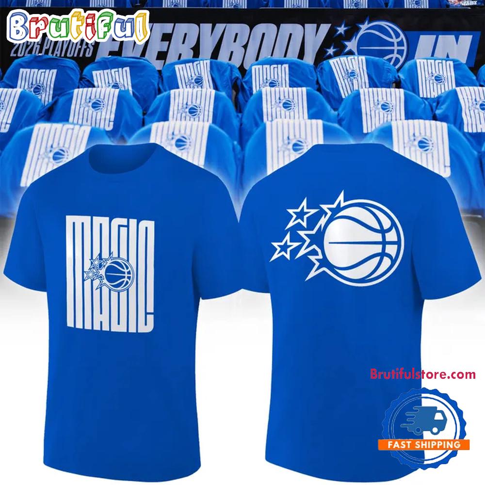 Orlando Magic NBA Playoffs 2026 New Design T Shirt