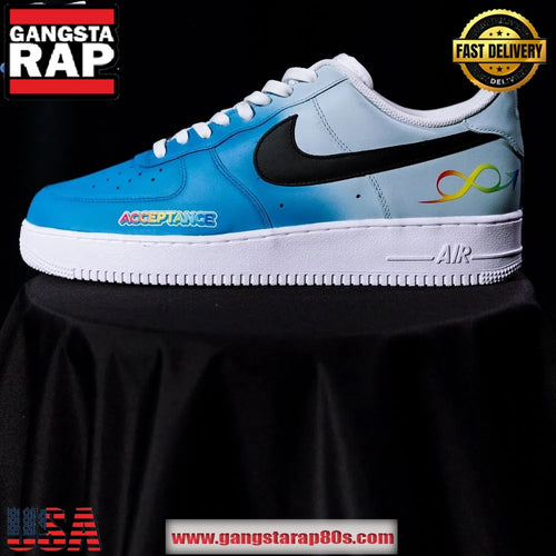 Orlando Magic x To The Max Autism Acceptance 2025 Limited Edition Air Force 1 Running Sneakers Shoes