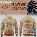 OSU Cowboy 2025 Football x Native American Heritage Month Hoodie