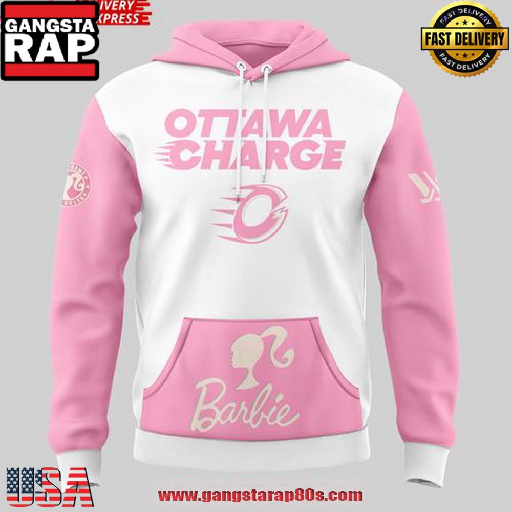 Ottawa Charge 2025 Barbie Night Edition Unisex Hoodie