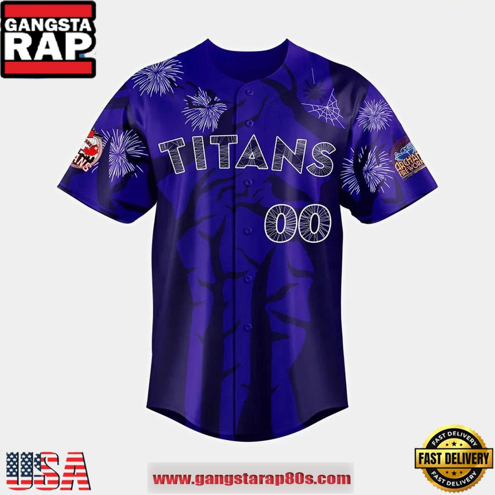 Ottawa Titans x Archangel Fireworks Inc Limited Edition Custom Baseball Jersey Shirt