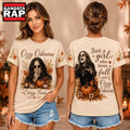 Ozzy Osbourne Autumn Pumpkin Portrait Unisex 3D Shirt , Music Trend Shirt