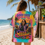 Ozzy Osbourne Beach Party Tropical Casual Summer T-Shirt