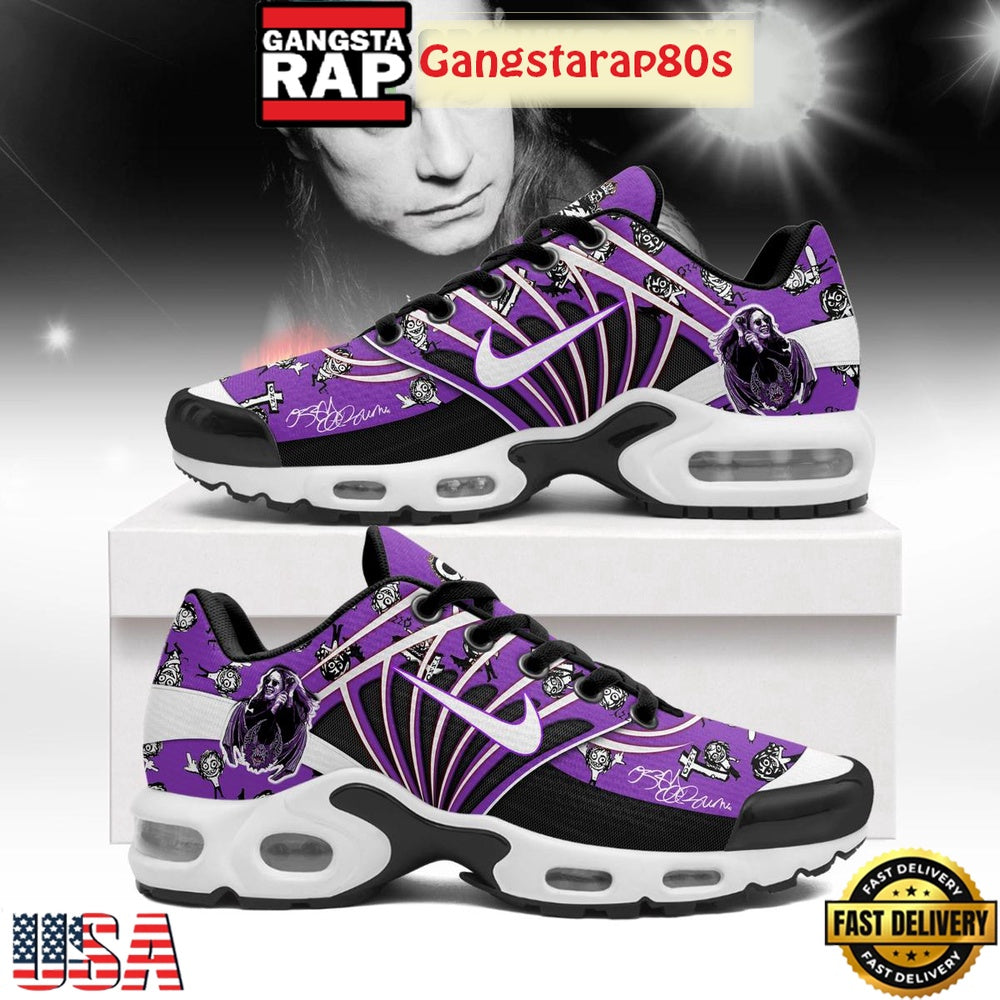 Ozzy Osbourne Black Sabbath Limited Edition Air Max Plus Shoes Running Sneakers