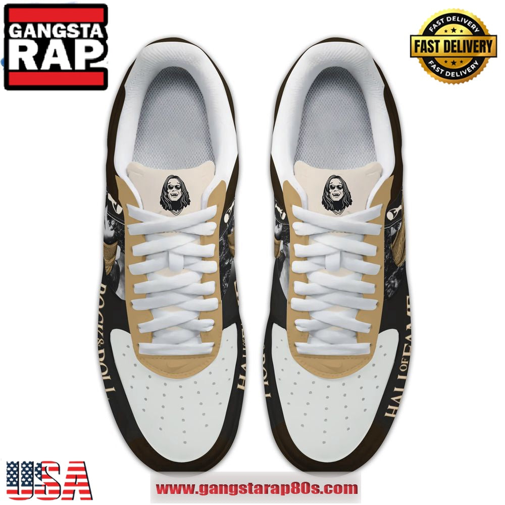 Ozzy Osbourne Hall Of Fame Air Force 1 Running Sneakers Shoes