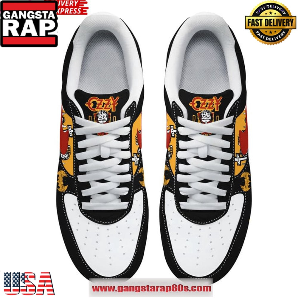 Ozzy Osbourne Madman Limited Edition Air Force 1 Running Sneakers