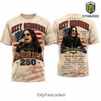 Ozzy Osbourne Prince of Darkness American Anniversary 2026 T-Shirt