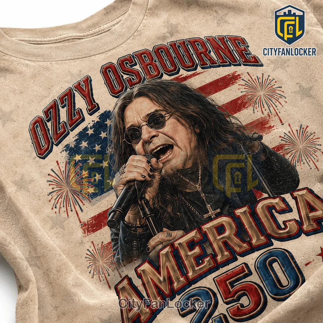 Ozzy Osbourne Prince of Darkness American Anniversary 2026 T-Shirt