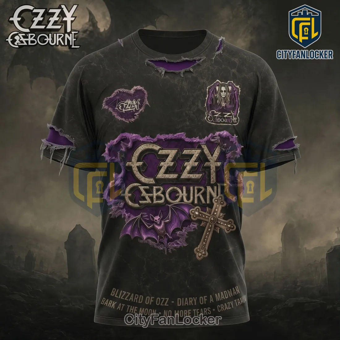 Ozzy Osbourne Prince of Darkness Limited Edition T-Shirt