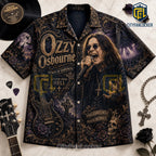 Ozzy Osbourne Prince of Darkness Vintage Hawaiian Shirt