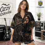 Ozzy Osbourne Prince of Darkness Vintage Hawaiian Shirt