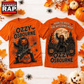 Ozzy Osbourne Pumpkin Rock Halloween 2026 3D Shirt , Music Trending 3D Shirt
