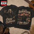 Ozzy Osbourne Vintage Birmingham Tour Graphic 3D Shirt