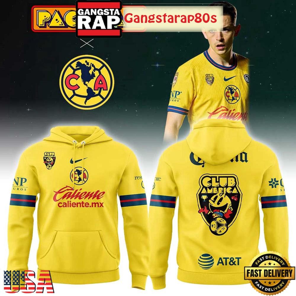 PAC-MAN x Club America Unisex Hoodie
