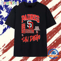 Padres San Diego National League Major League Baseball SD logo T Shirt