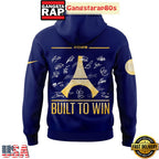 Paris Saint Germain Born To Shine Build To Win Champions 2025 All Over Print T-Shirt Hoodie
