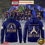 Paris Saint Germain Born To Shine Build To Win Champions 2025 All Over Print T-Shirt Hoodie