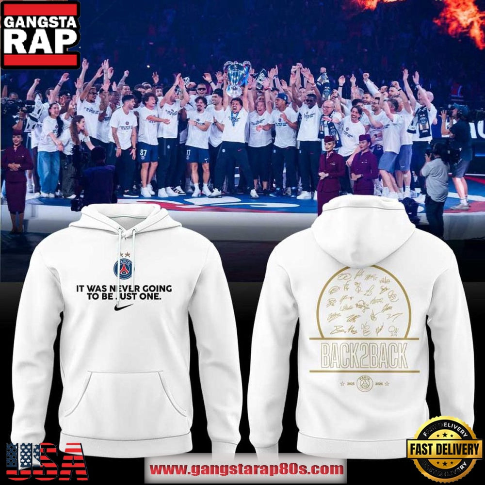 Paris Saint-Germain Champions League 2026 It Was Never Going To Be Just One Retro Football Fan Hoodie