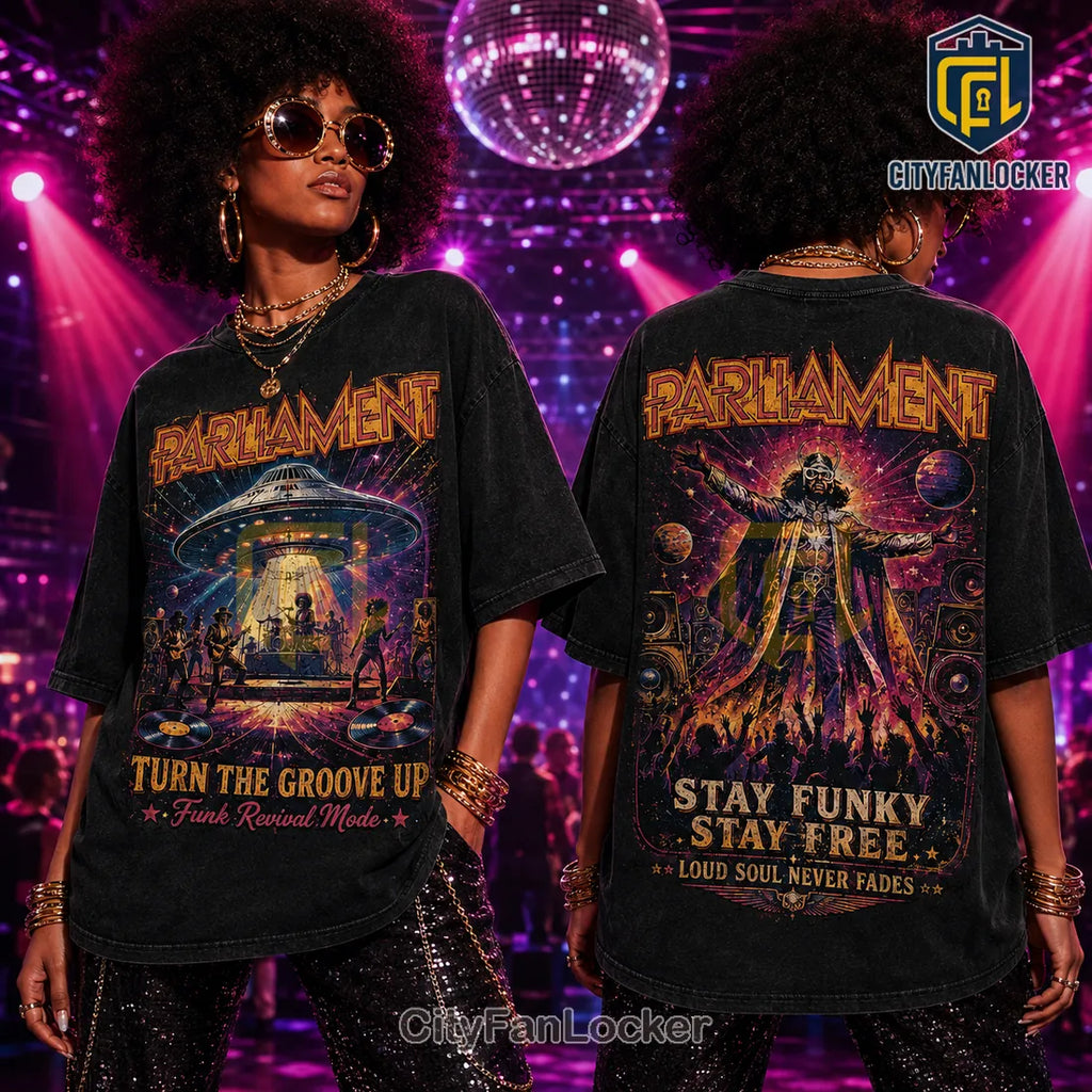 Parliament Funkadelic Music Festival Purple T-Shirt