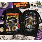 Parliament Funkadelic One Nation Under A Groove Blue Shirt