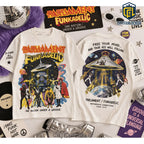 Parliament Funkadelic One Nation Under A Groove Blue Shirt