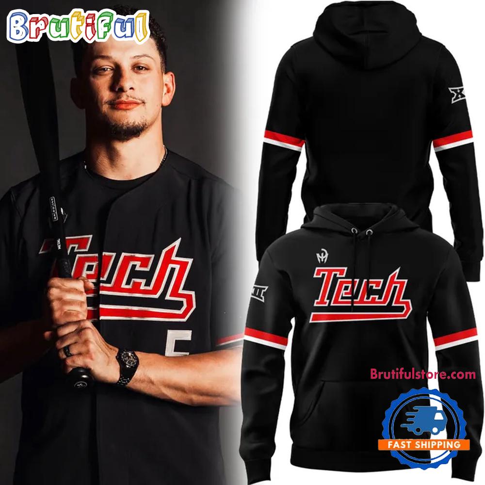 Patrick Mahomes x Texas Tech Red Raiders Baseball Special 2025 Hoodie
