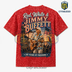 Patriotic Jimmy Buffett America 250 Years of Freedom T-Shirt