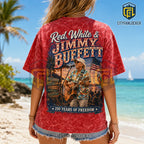 Patriotic Jimmy Buffett America 250 Years of Freedom T-Shirt