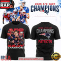 Patriots 2025 AFC East Division Champions 3D Shirt