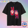 Peace Up A-Town Down Atlanta Braves T Shirt