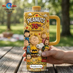 Peanuts 76th Anniversary Yellow 40oz Tumbler Cup