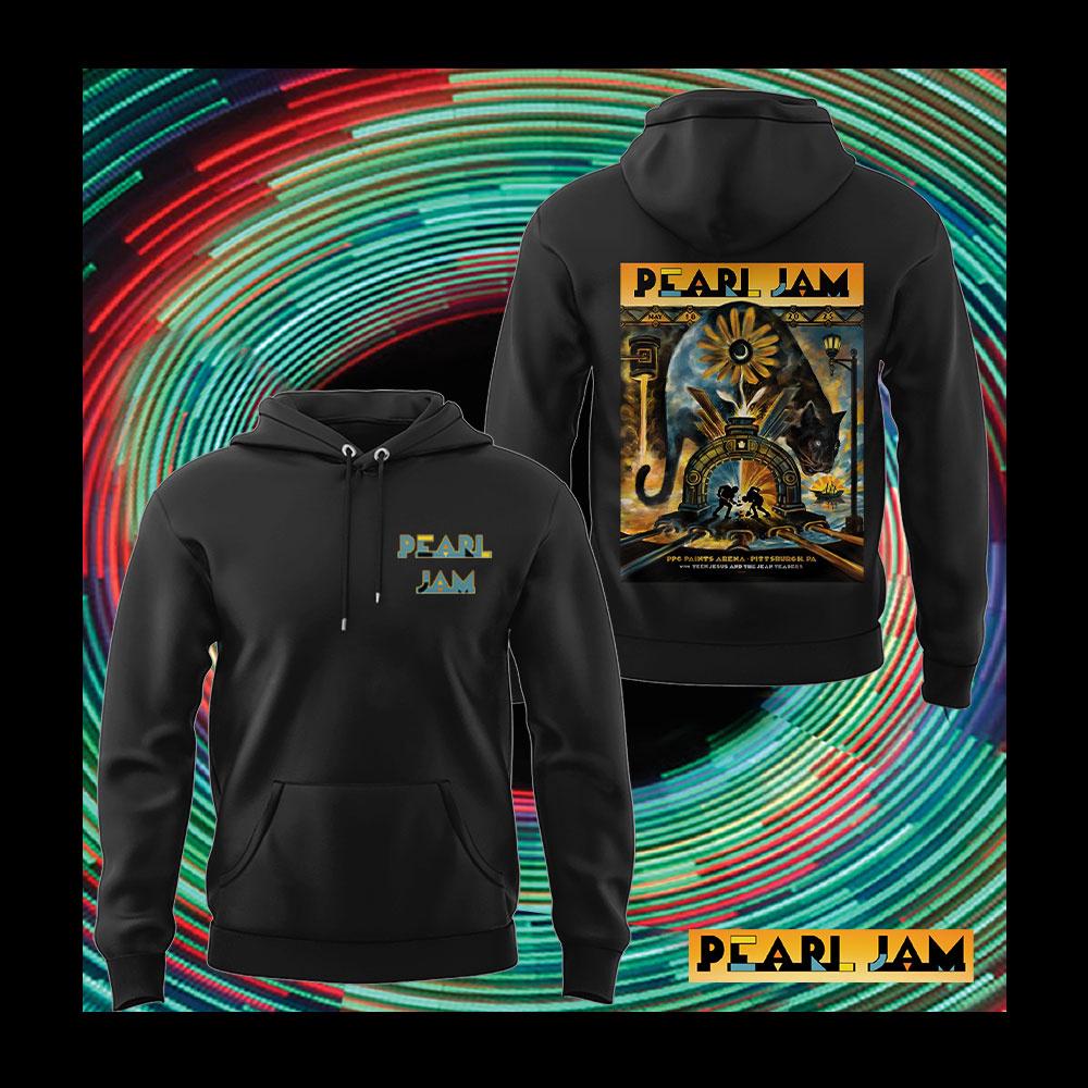 Pearl Jam Dark Matter Tour From Pittsburgh 2025 Hoodie T-Shirt