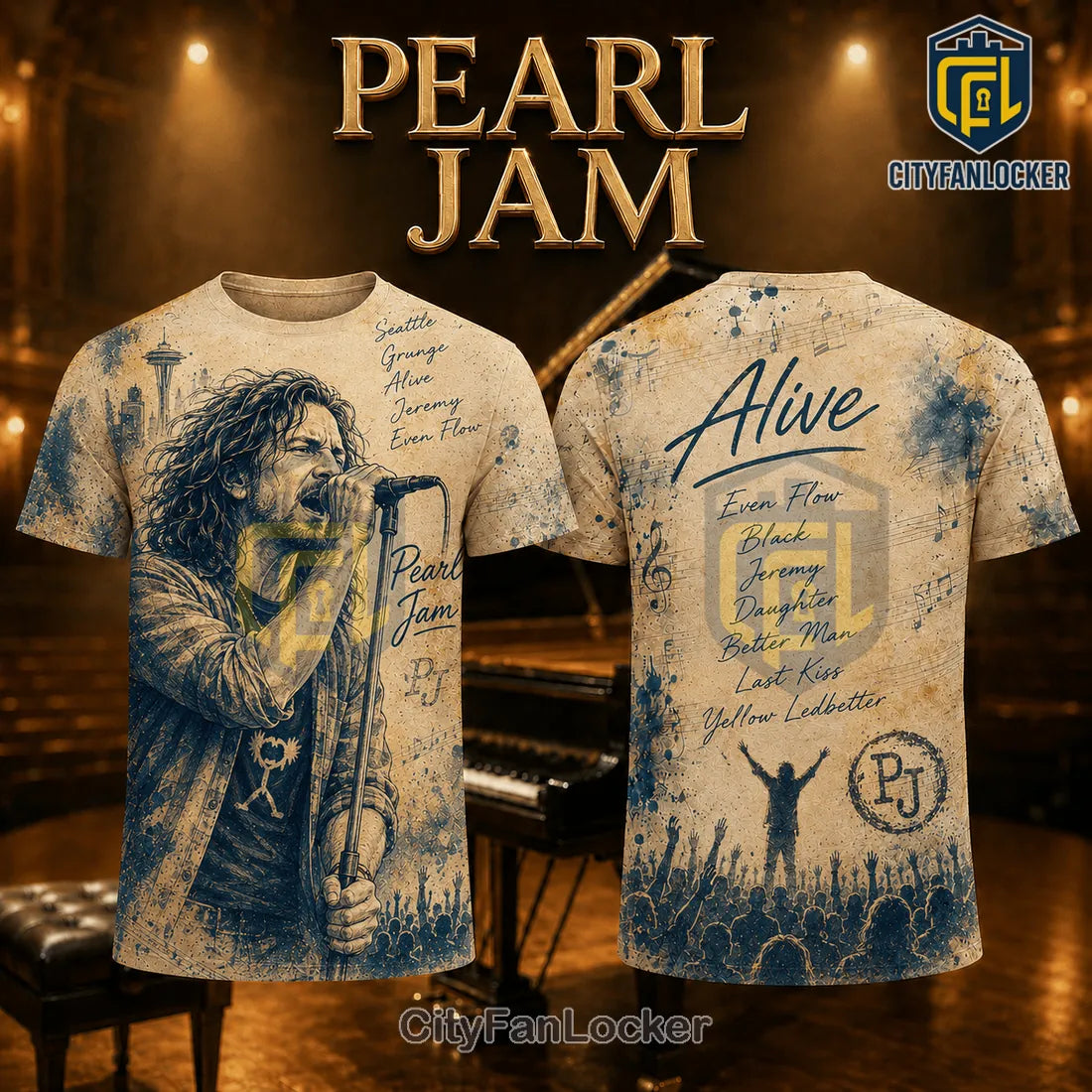 Pearl Jam Vintage Grunge Limited Edition T-Shirt